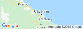 Cayenne map